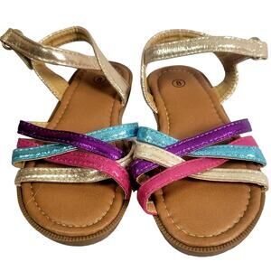 Sandals Toddler Girl's Size 8‎ NWOT
